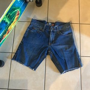Quiksilver men 29 Jean Cut off shorts